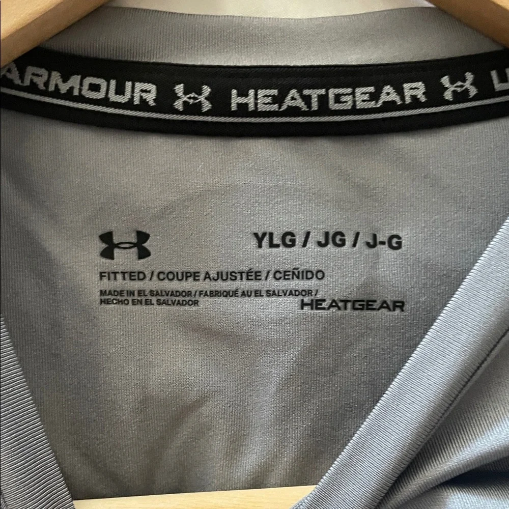 Under Armour Steel Gray Performance Top - Picture 2 of 2